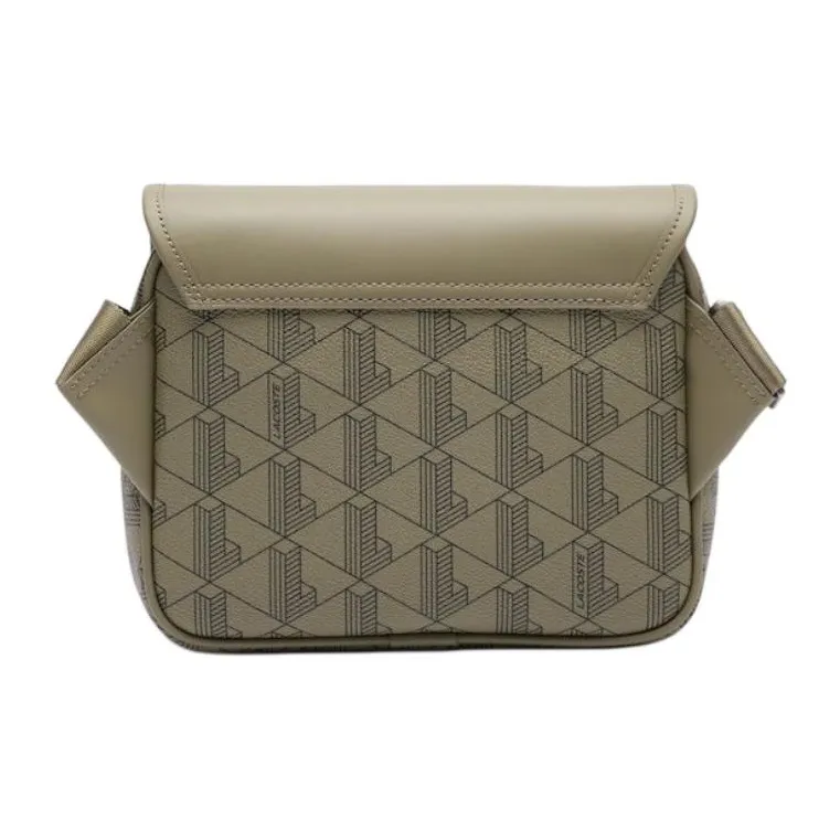 LACOSTE PVC Messenger Bag Shoulder Bag Crossbody Bag Men's Green-2