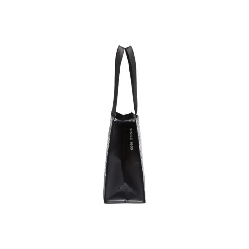 Vans Polypropylene Tote Bag Shopping Bag Handbag Men's Black & White-2