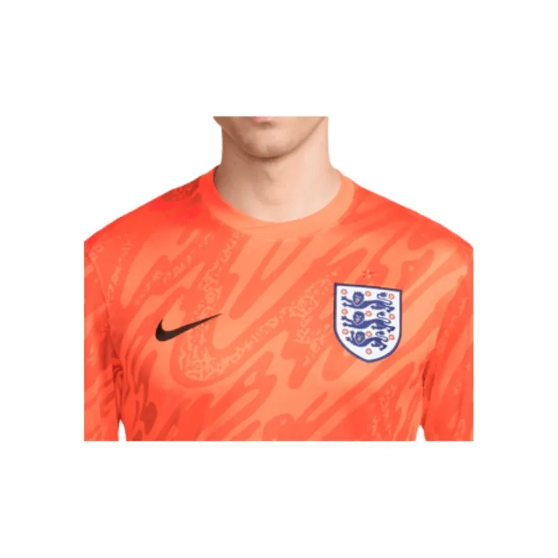 Nike England Men's Team 2024/25 Stadium Goalkeeper Men's Nike Dri FIT Soccer Replica Short Sleeve Jersey-2