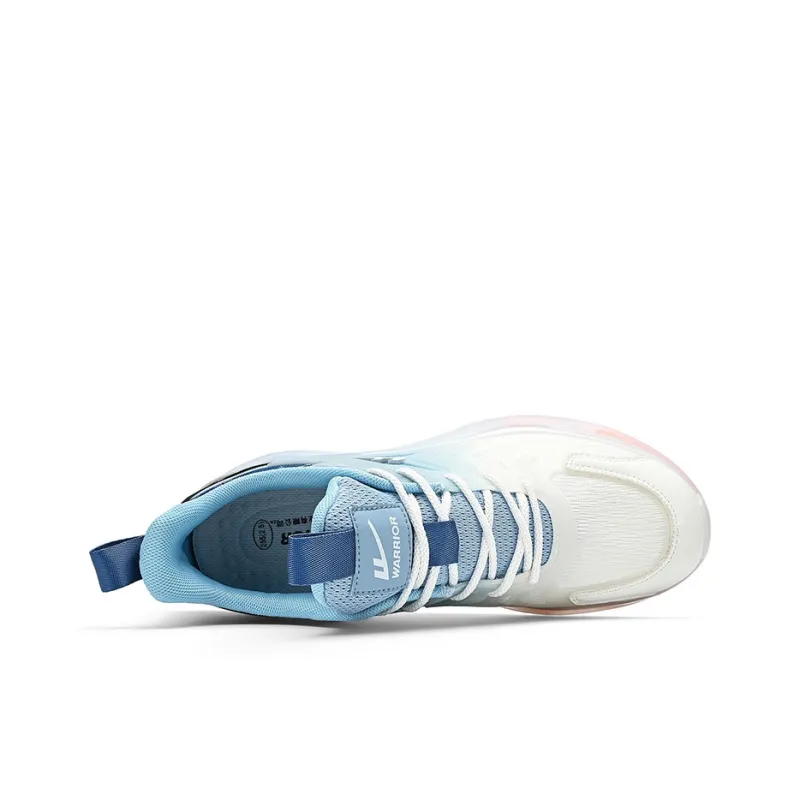 WARRIOR Chunky Sneakers Men Low Top White Blue White Hulan/White Blue Orange Black/White Black-3