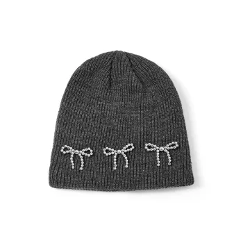 CLARKIA FLOWER Knitted Fabric Beanies Women's