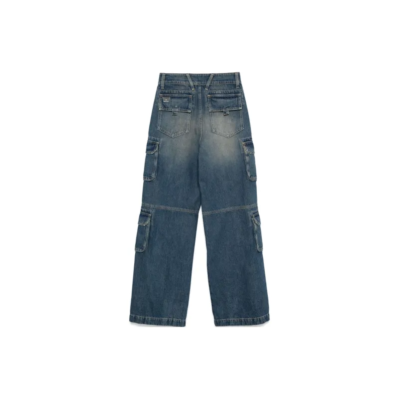 Misbhv Denim Cargo Trousers-1