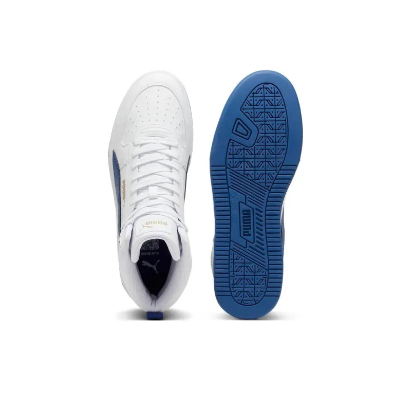 PUMA Caven 2.0 Anti Slip Wear Resistant Mid Top Skateboard Shoes Unisex White-3