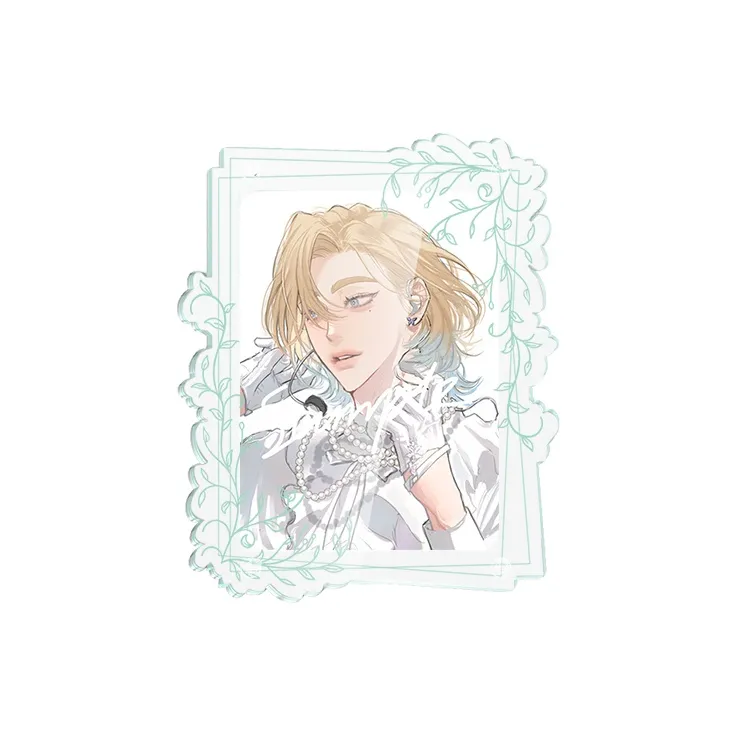 LIGHT YOUR BRICKS Le Yi Bao Compatible Guomei Anime Card Card Character Stand Acrylic Frame Protector Model Accessories-18