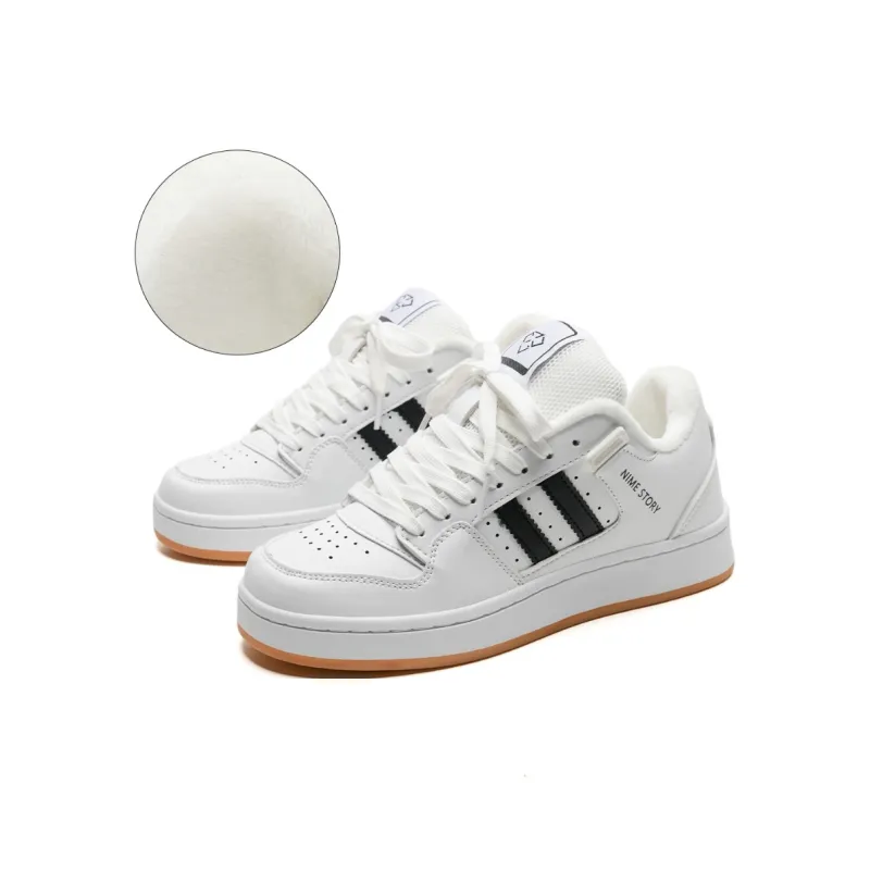 CHERRY&KALIKA Slip Resistant, Abrasion Resistant, Lightweight, Height Increasing Low Top Skateboard Shoes Unisex-6
