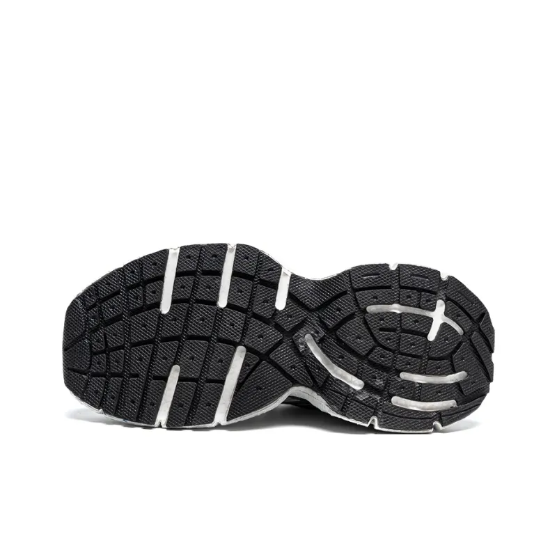 EXULL Q Low Top Chunky Sneakers Women's Silver Gray-4