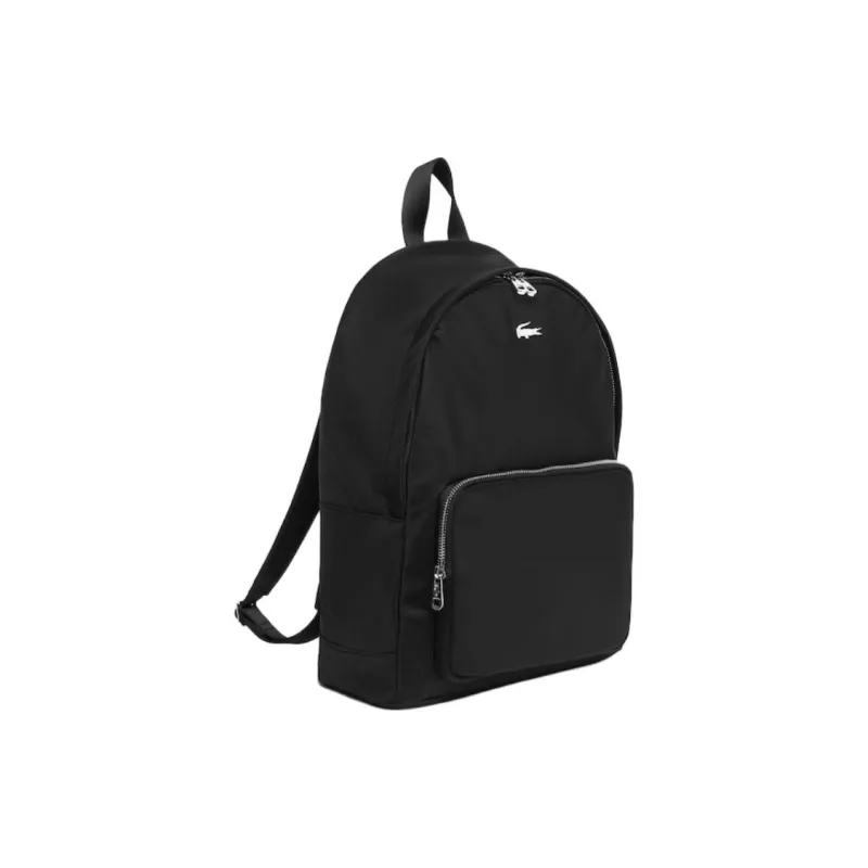 LACOSTE Nylon Backpack Regular Women's Black-1