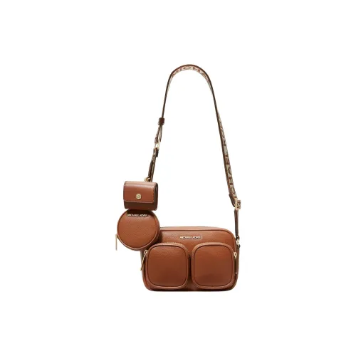 MICHAEL KORS Jet Set Medium Leather Crossbody Bag With Case For Apple Airpods Pro®