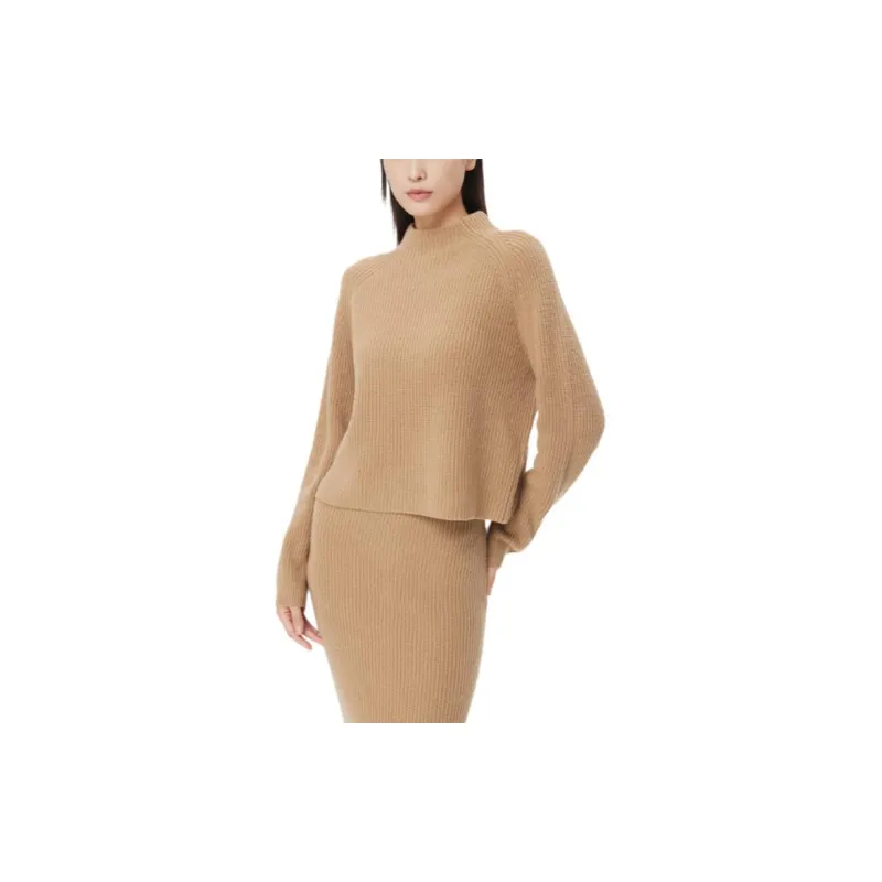 CLUB MONACO Cashmere Sweater Women's Camel-1