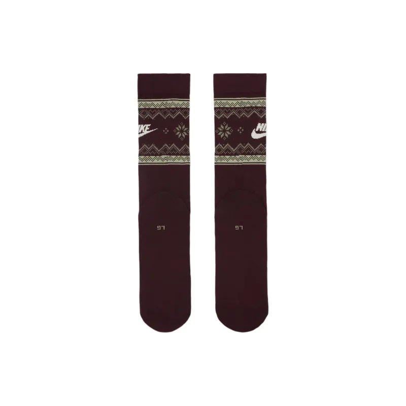 Nike Everyday Essentials Fair Isle Crew Socks 1 Pair-2