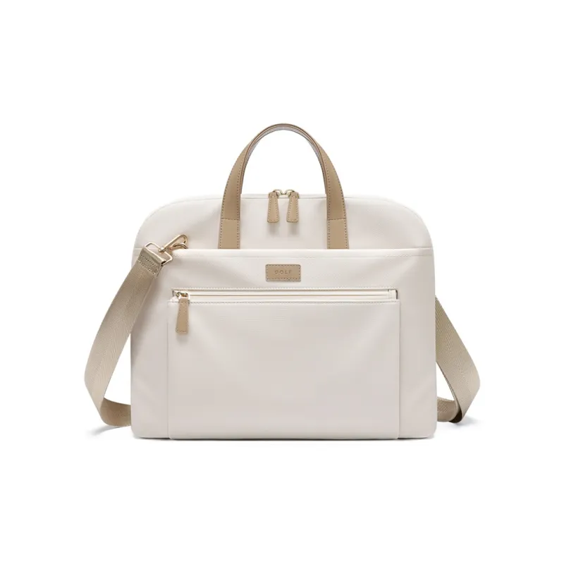 GOLF Fabric Handbag, Crossbody Bag, Shoulder Bag, Laptop Bag Tubas Women's Creamy Apricot-0