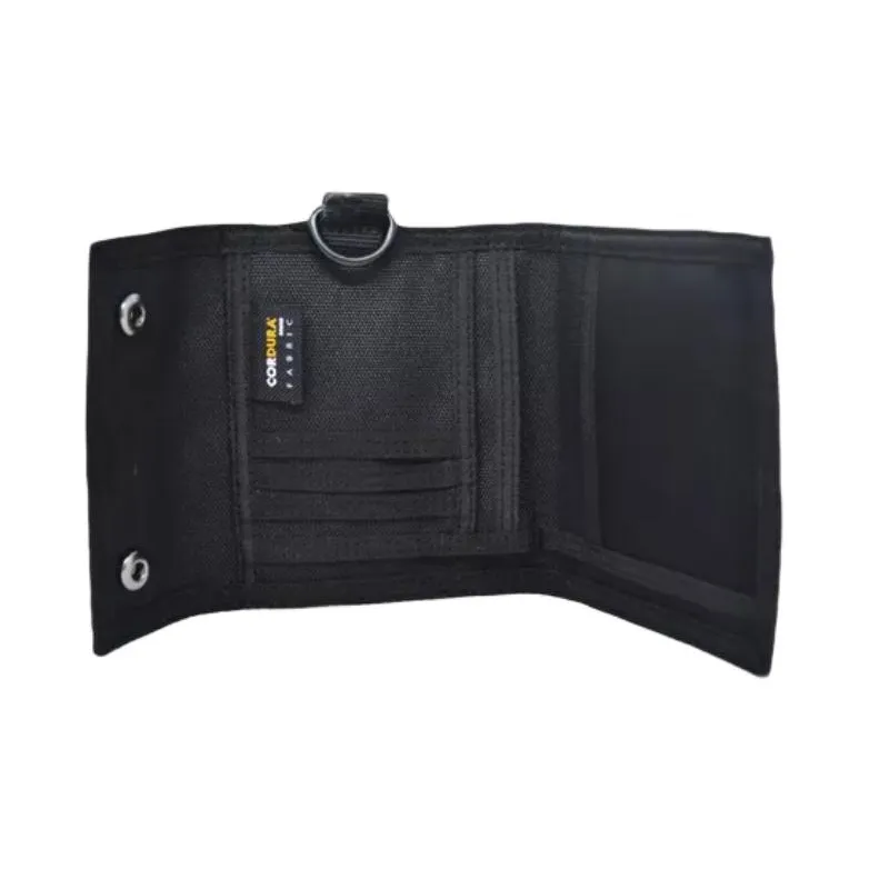 Vans Polyester Coin Purses Wallets Regular Unisex Black-4