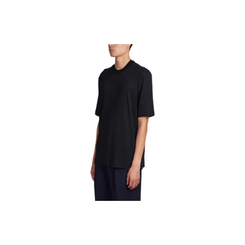 Ermenegildo Zegna Crewneck Straight Hem T Shirt-2