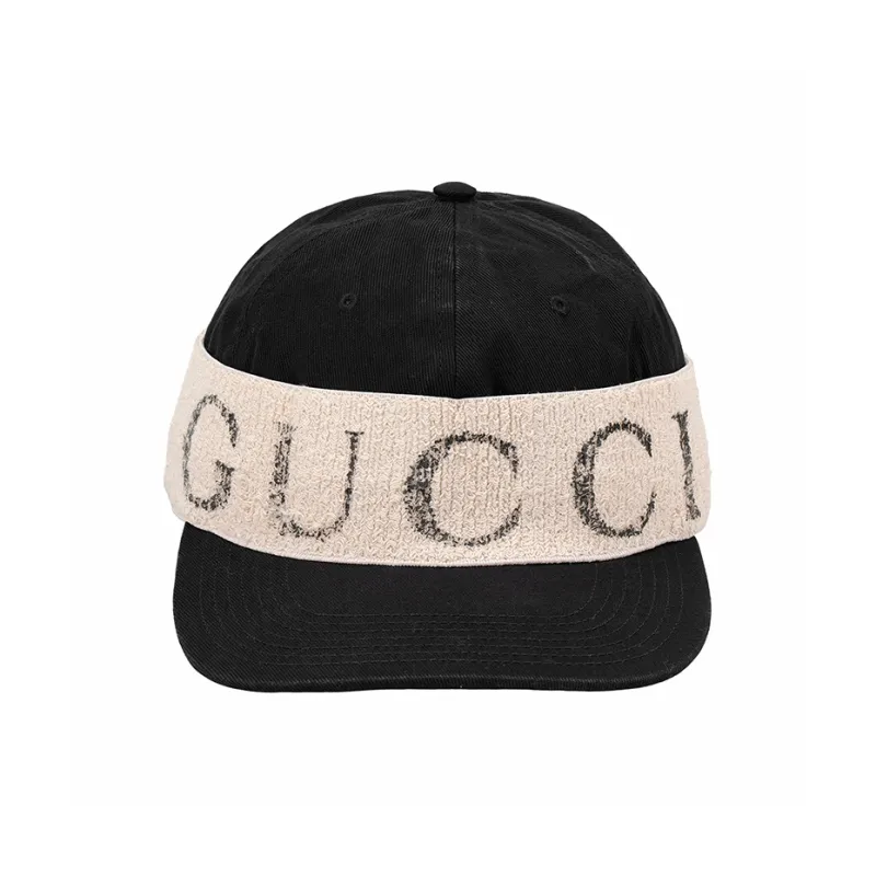 GUCCI Logo Banded Baseball Cap-1