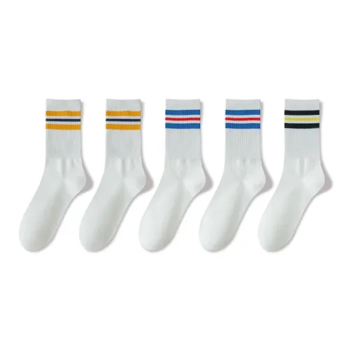 JIAZINI Knee High Socks Women's 5 Pack