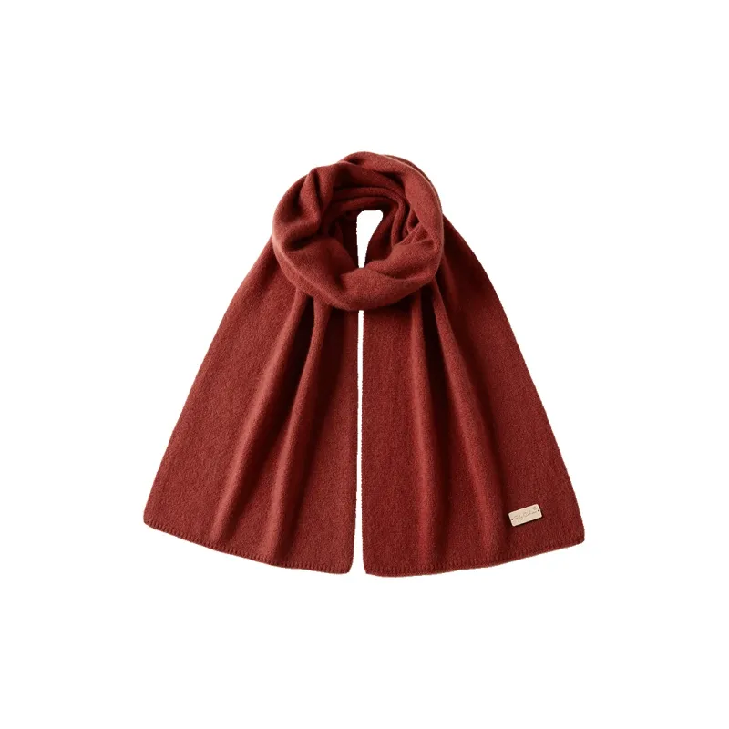 JIUMU Cashmere Knit Scarves Women's-2