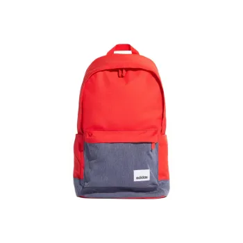 Adidas Polyester Backpack Regular Unisex Orange/Gray