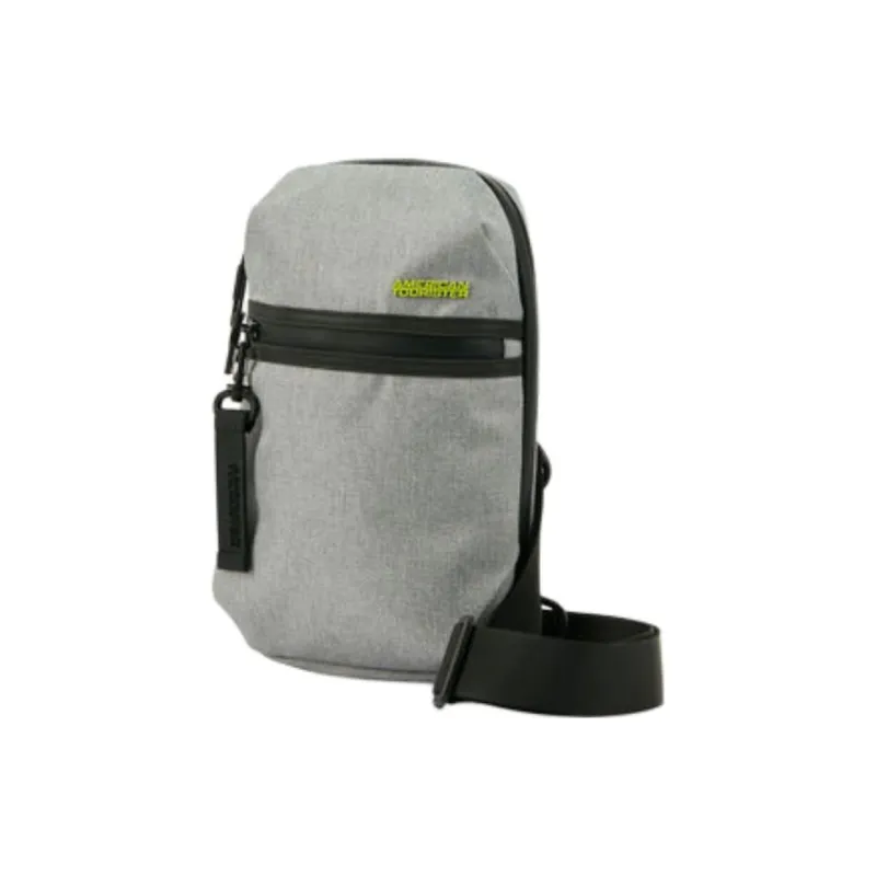 AMERICAN TOURISTER Polyester Crossbody Bag Unisex Light Gray-1