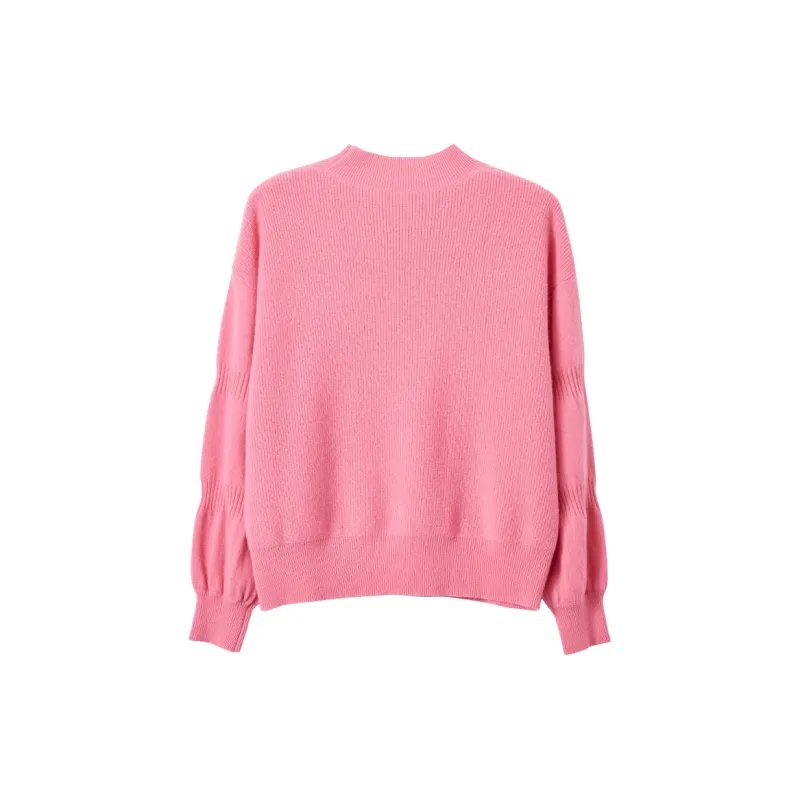 XIANGYING Knitwear Women's Plum Red-1