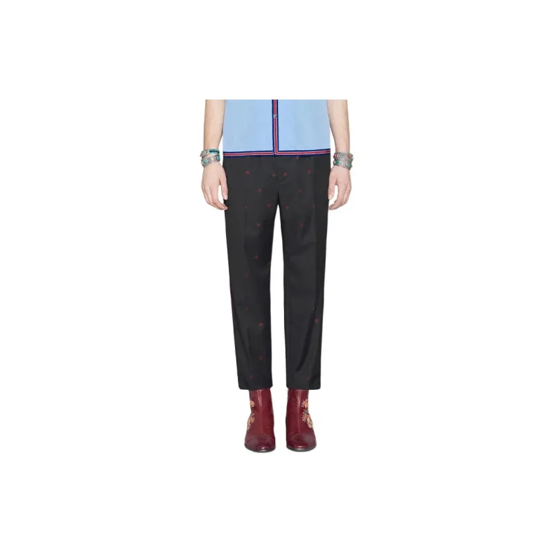 GUCCI SS20 Casual Pants Men's Black-1
