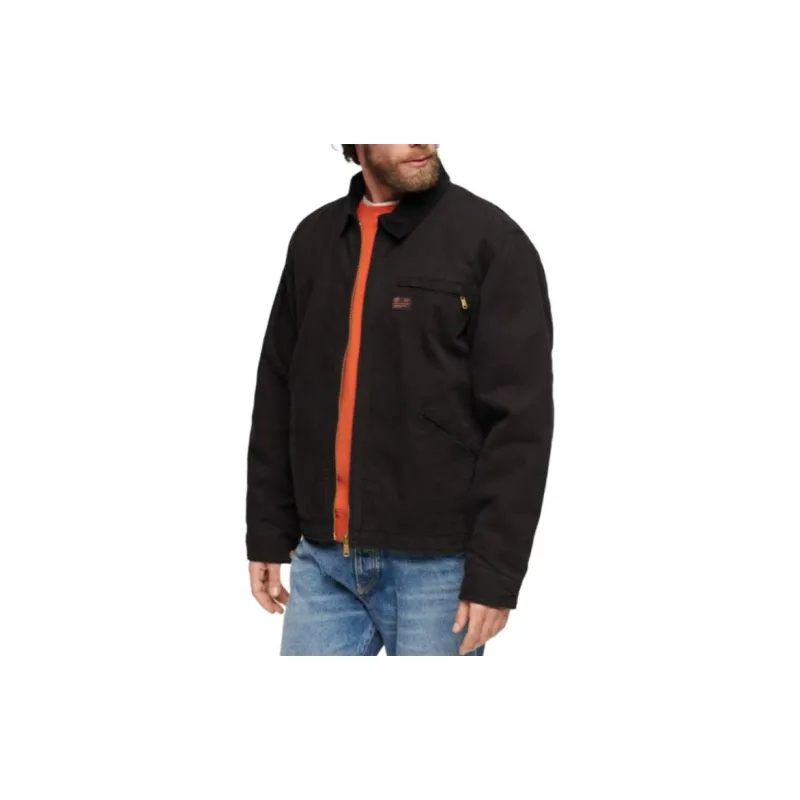 SUPERDRY Jackets Coats Men's Black-2