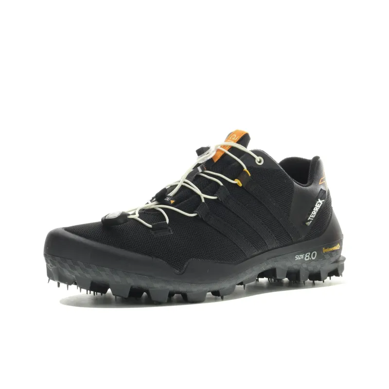 Adidas Terre Anti-Slip And Wear-Resistant Breathable Low-Top Trekking Shoes Men's Black-0