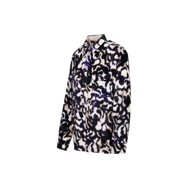 Forte Forte Animal print Velvet Shirt-2