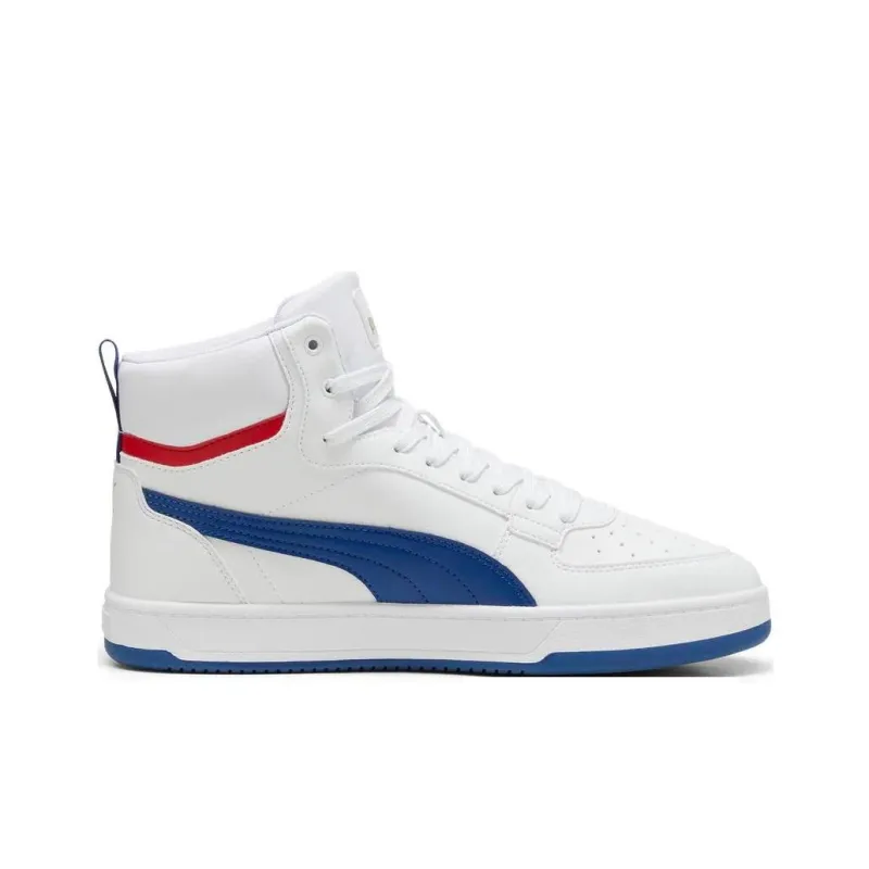 PUMA Caven 2.0 Anti Slip Wear Resistant Mid Top Skateboard Shoes Unisex White-1