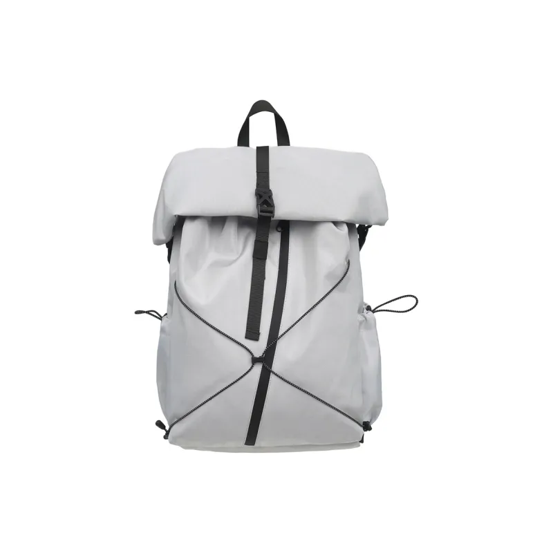 Yalu Oxford Backpack Regular Unisex Black/Dark Gray/Light Gray-7