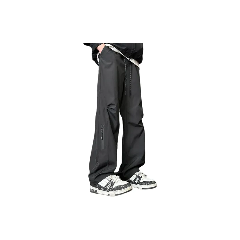 RED DRAGONFLY Casual Pants Unisex Black-3