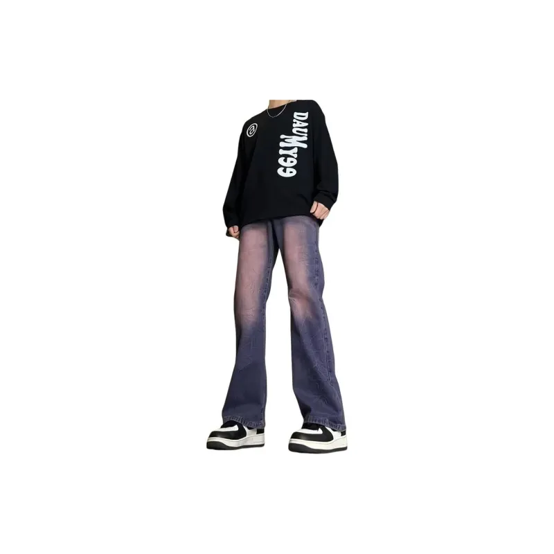 MGXEK Jeans Unisex Purple-1
