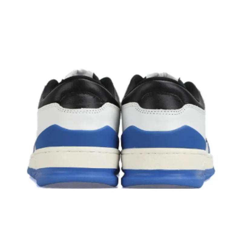 AVIA 825R Series Slip Resistant Coverage Low Top Skateboard Shoes Unisex White Blue Black-2