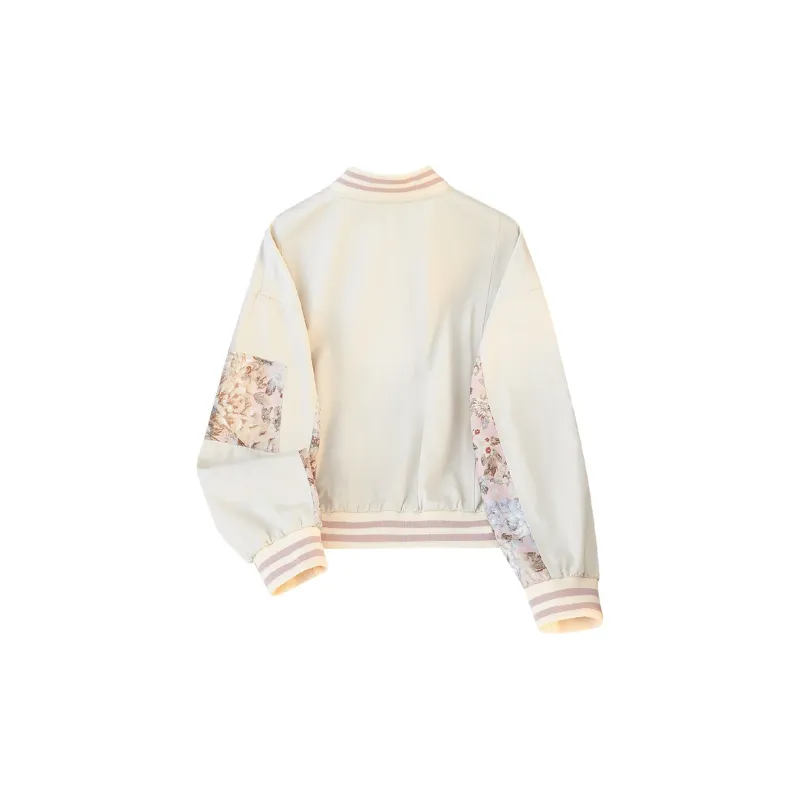 TOUCH Cropped Coat Women's Beige-1