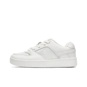 Sharp crowds Skateboard Shoes Unisex Low Top White