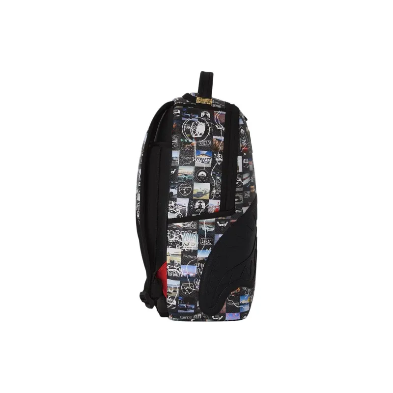 SPRAYGROUND Porsche Collaboration PVC Backpack Unisex Black-2