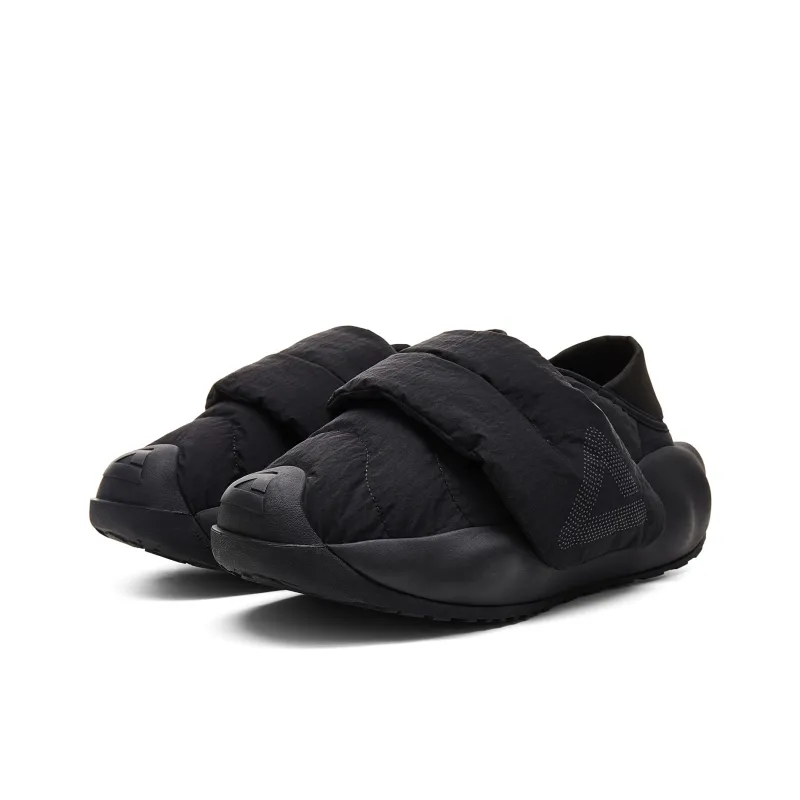 PEAK Height Increasing Warm Rebound Low Top Casual Shoes Men's All Black-2