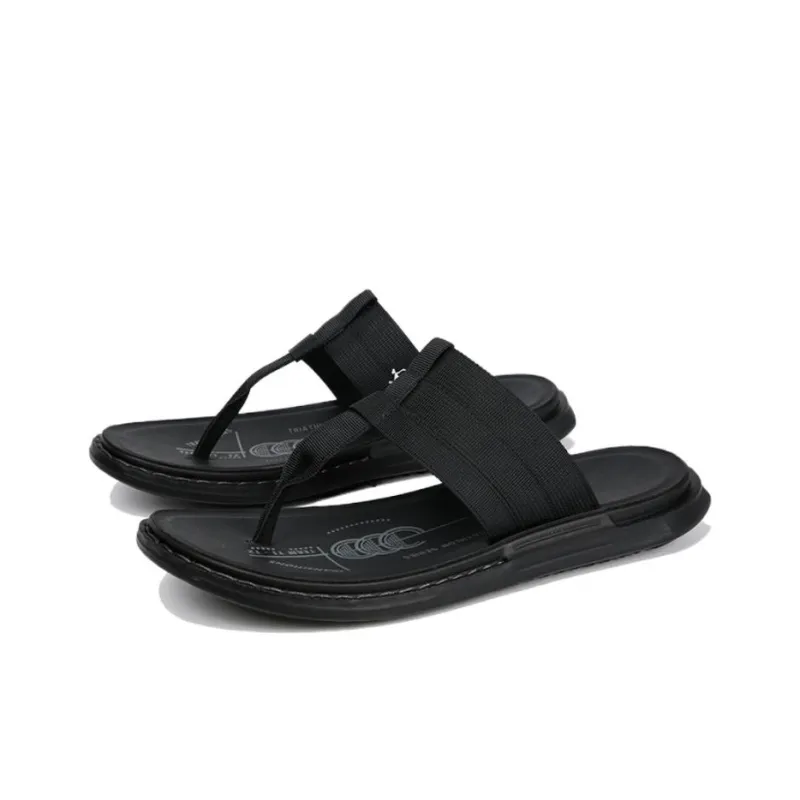 Wit Odor Resistant, Abrasion Resistant Flip Flops Men's Black-2