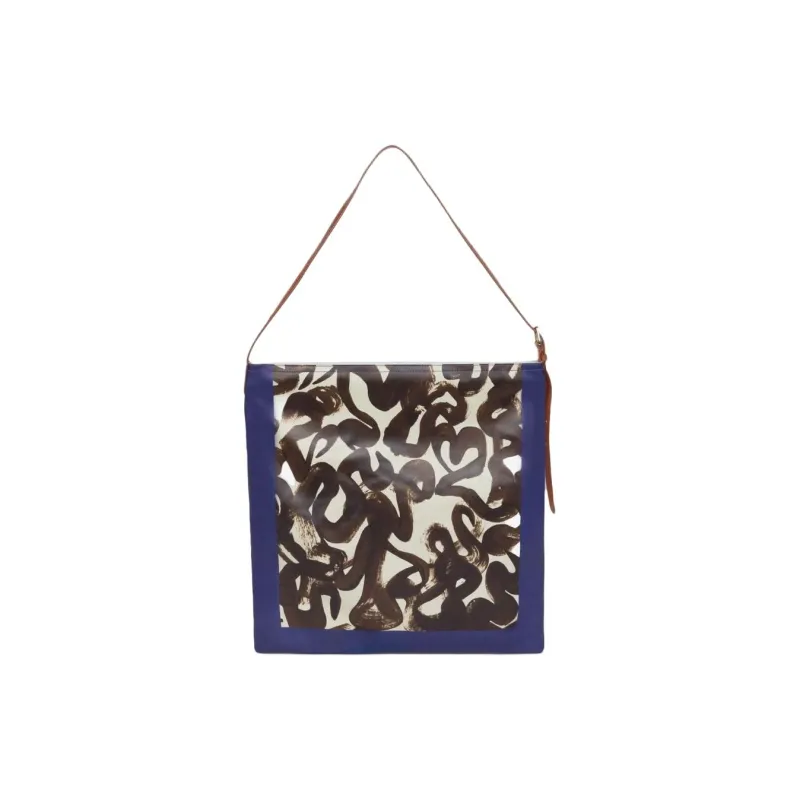 DRIES VAN NOTEN Printed Scarf Bag-3