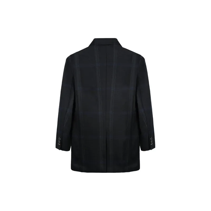 Wit Coats Men Black Blue-1