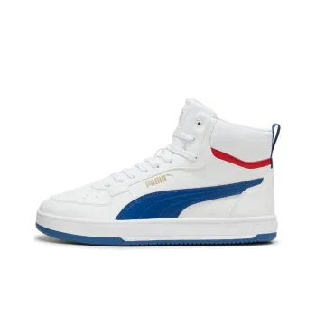 PUMA Caven 2.0 Anti Slip Wear Resistant Mid Top Skateboard Shoes Unisex White