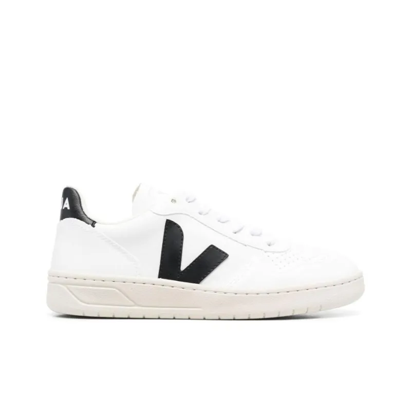 VEJA V 10 White Black Women's-1