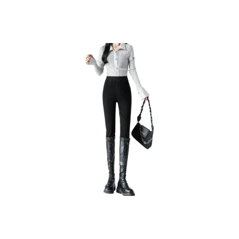 Concubine Zhu Jeans Women's Black-1
