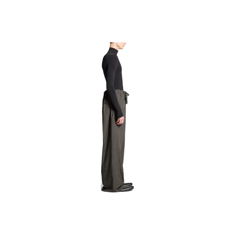 Balenciaga Pinstriped Fluid Tailored Pants-4