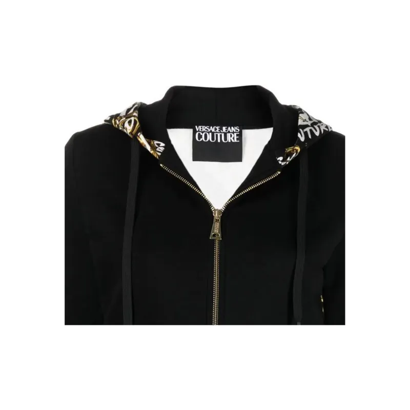 VERSACE JEANS COUTURE Jacket Fall Women's Black-4