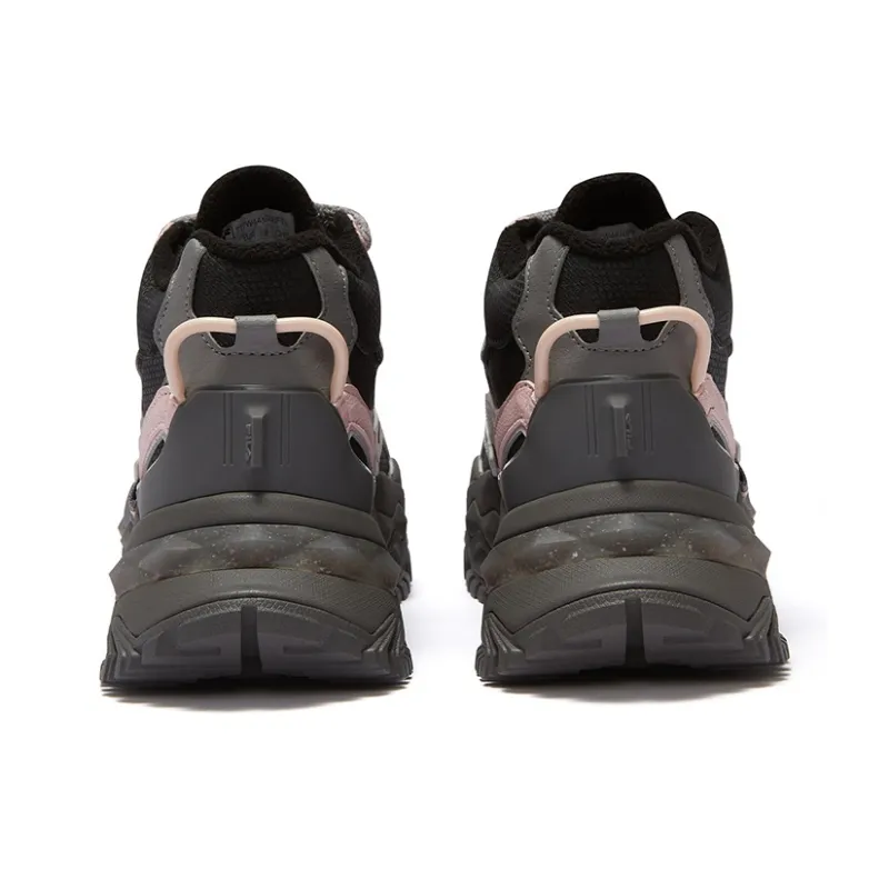 FILA FUSION BIANCO Slip Resistant Mid Top Casual Shoes Women's Lilac Gray Purple-2