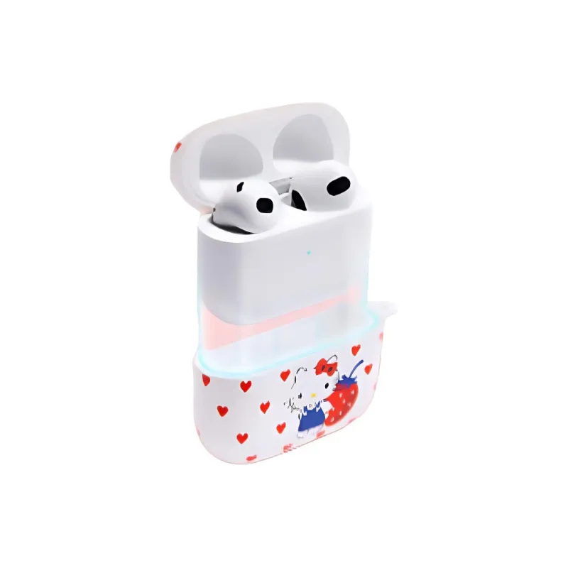 Hello Kitty AirPods 3 Plastic Floral Collection Headphone Cases-2