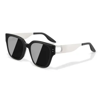 SUYAN Plate Frame Square Sunglasses Unisex