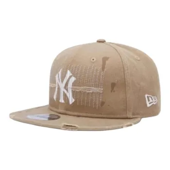 New Era Woolen Baseball Caps Unisex Khaki