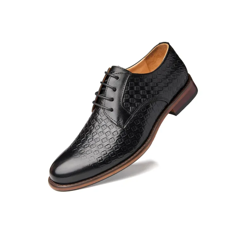 XIMO BULL Dress Shoes Men Low Top Black-5