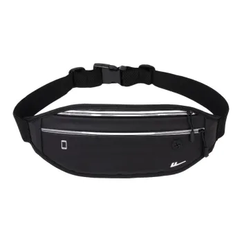 Warrior PU Fanny Pack Regular Unisex Black/White